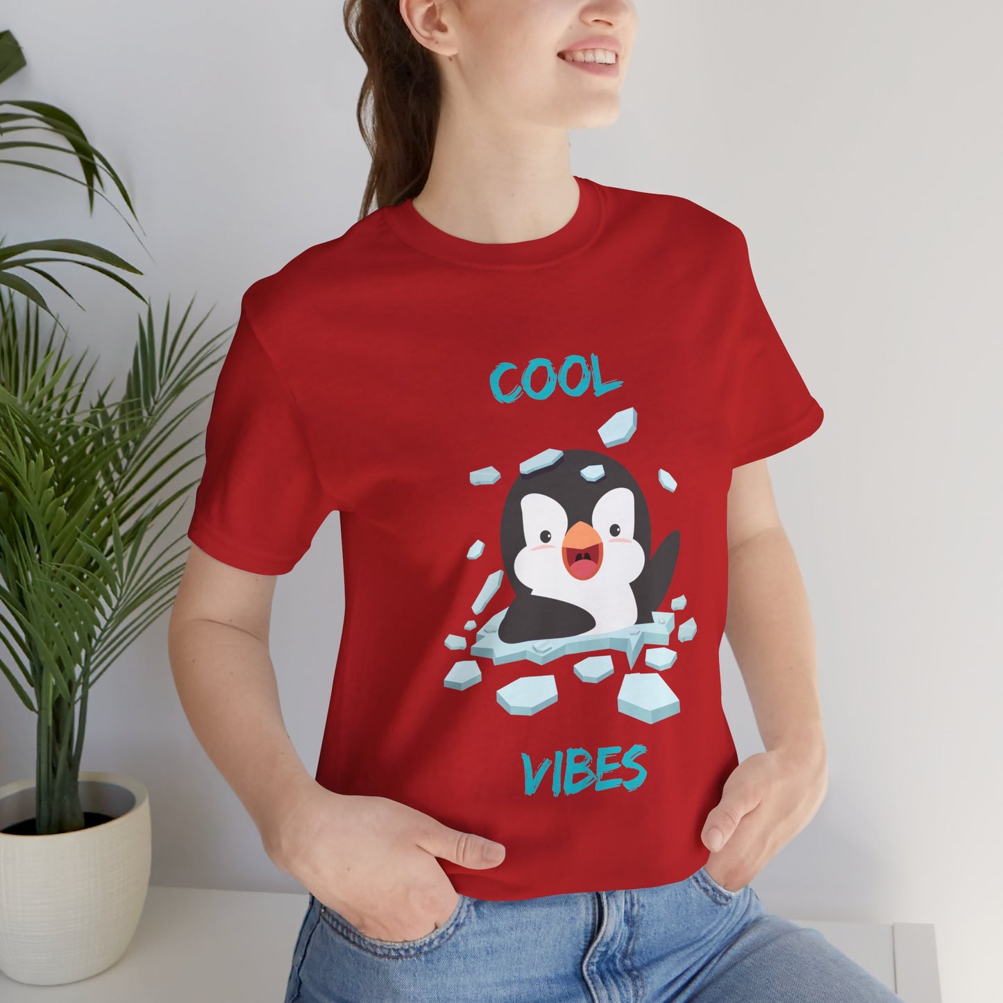 Cool Vibes Penguin Tee, Unisex