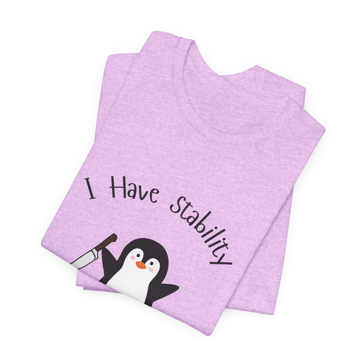 Penguin Knife Unisex Tee Shirt