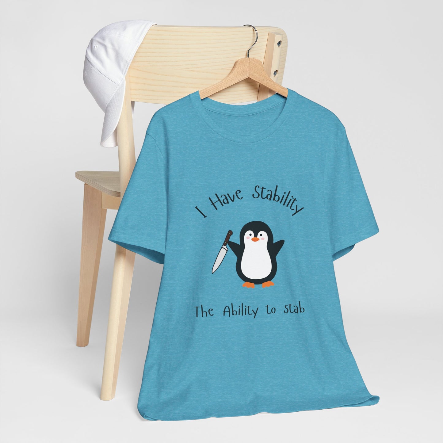 Penguin Knife Unisex Tee Shirt