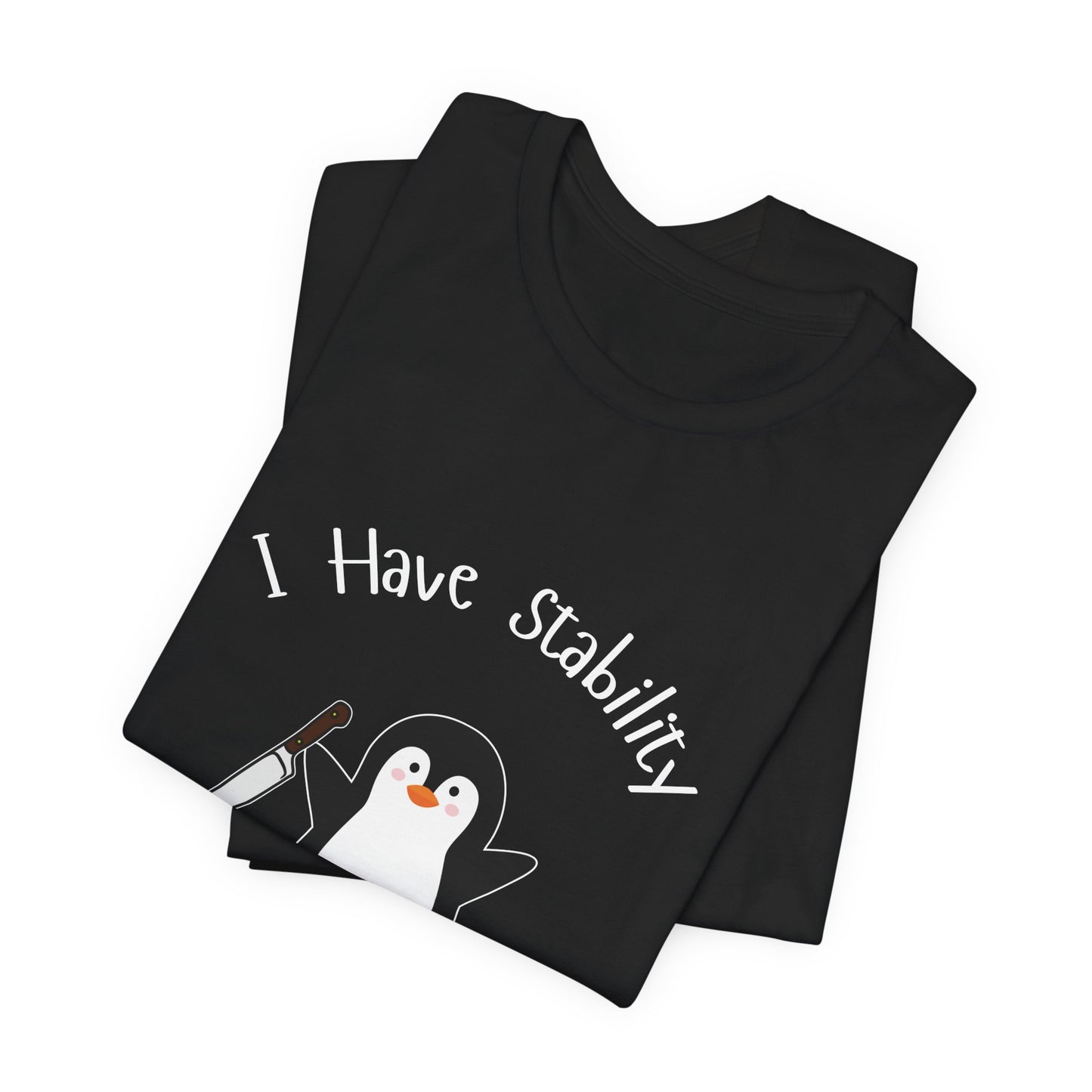 Penguin Knife Unisex Tee Shirt