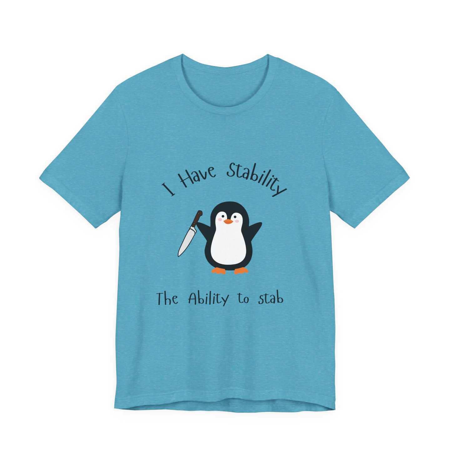Penguin Knife Unisex Tee Shirt