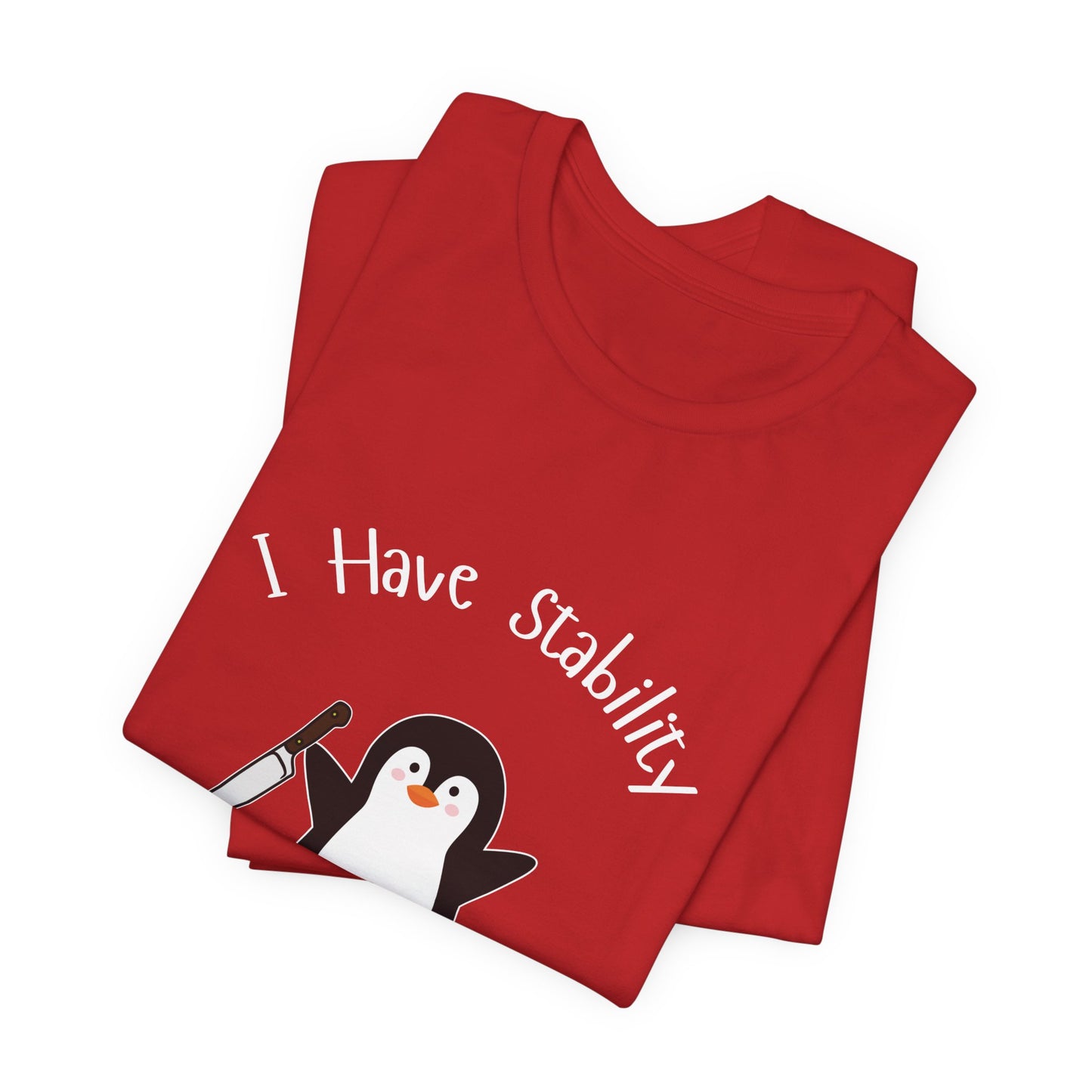 Penguin Knife Unisex Tee Shirt