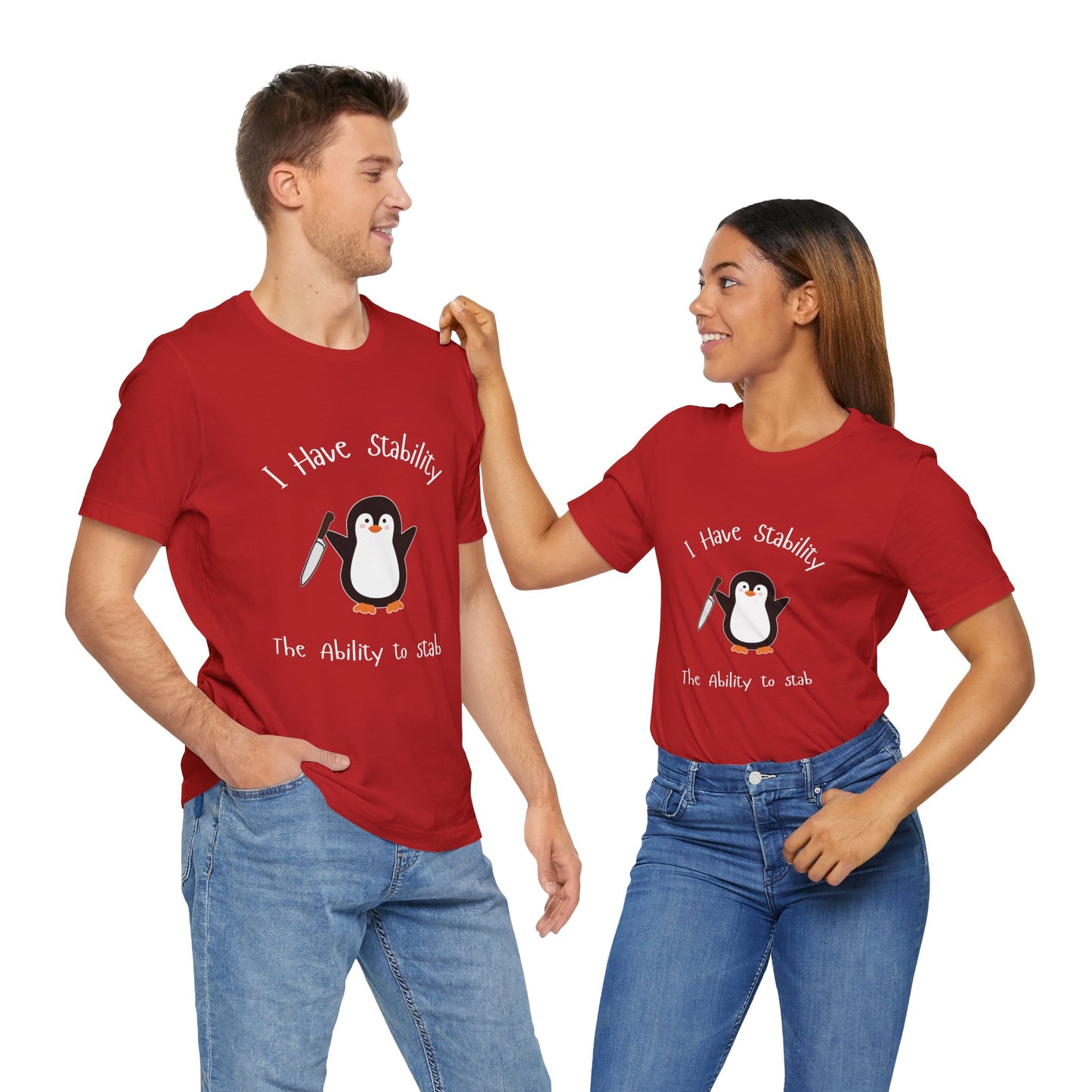 Penguin Knife Unisex Tee Shirt