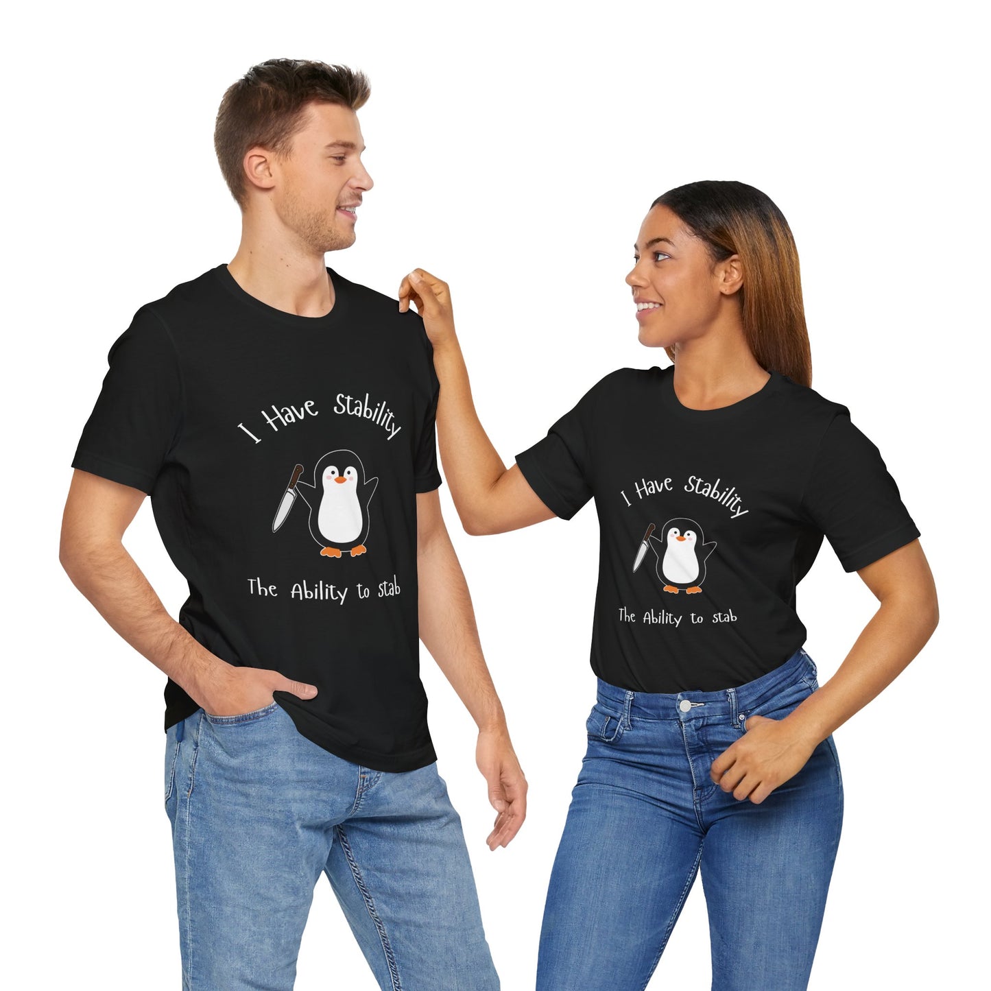 Penguin Knife Unisex Tee Shirt