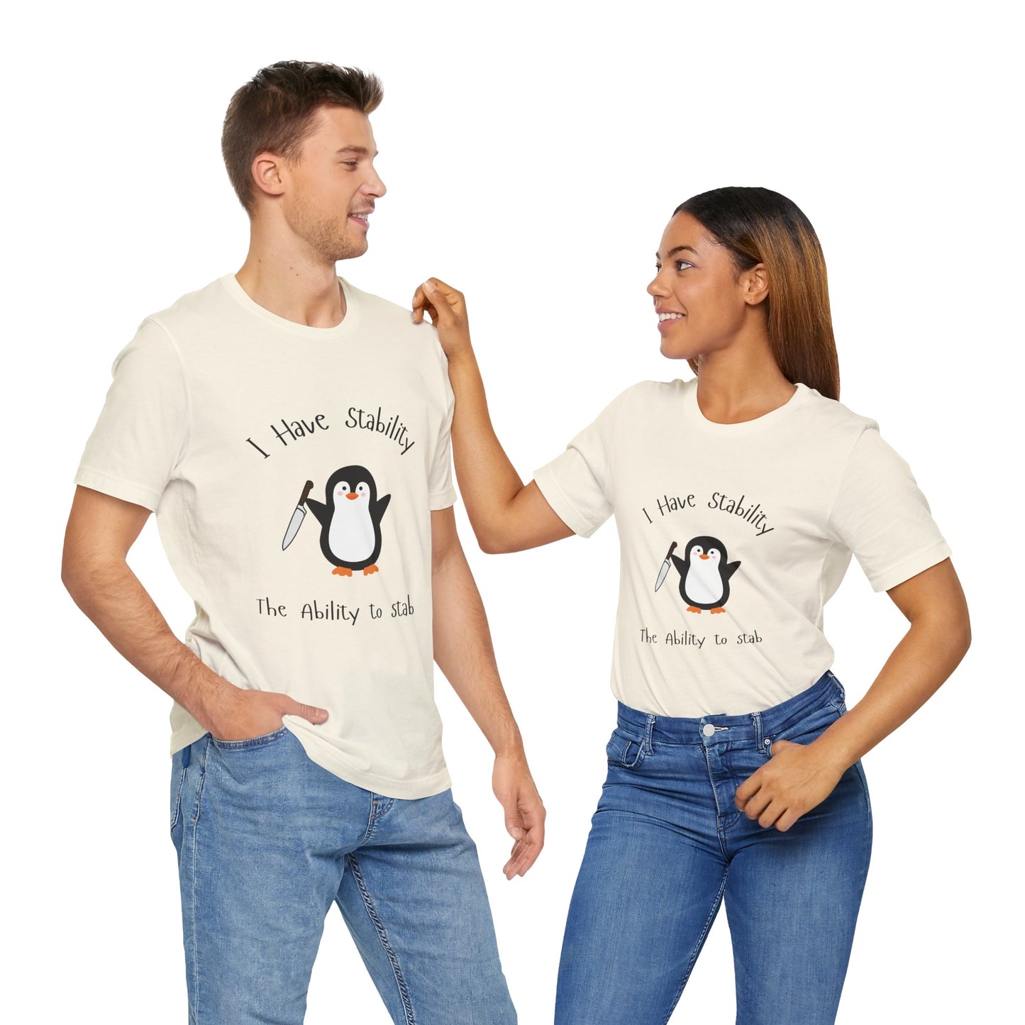 Penguin Knife Unisex Tee Shirt