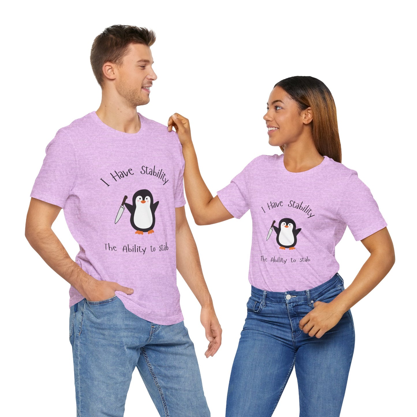 Penguin Knife Unisex Tee Shirt