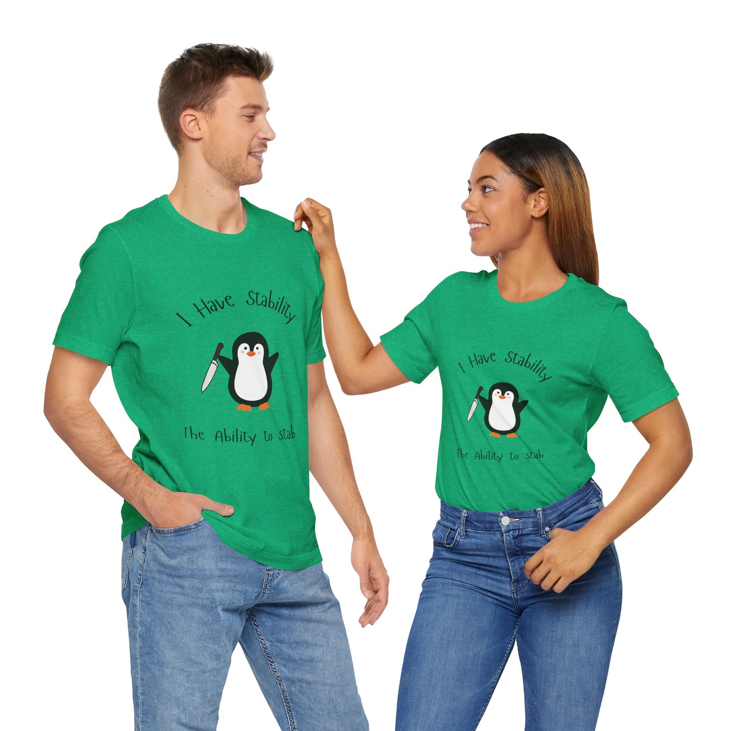 Penguin Knife Unisex Tee Shirt