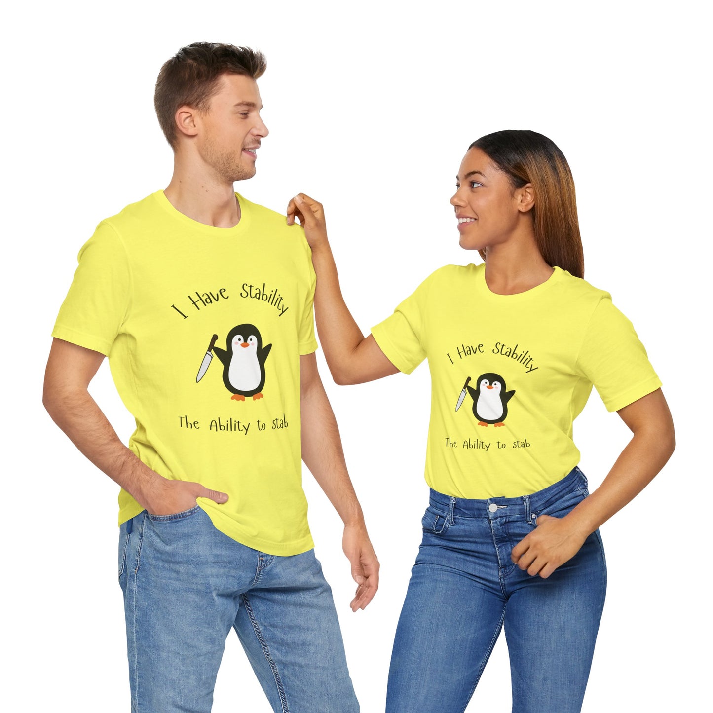 Penguin Knife Unisex Tee Shirt