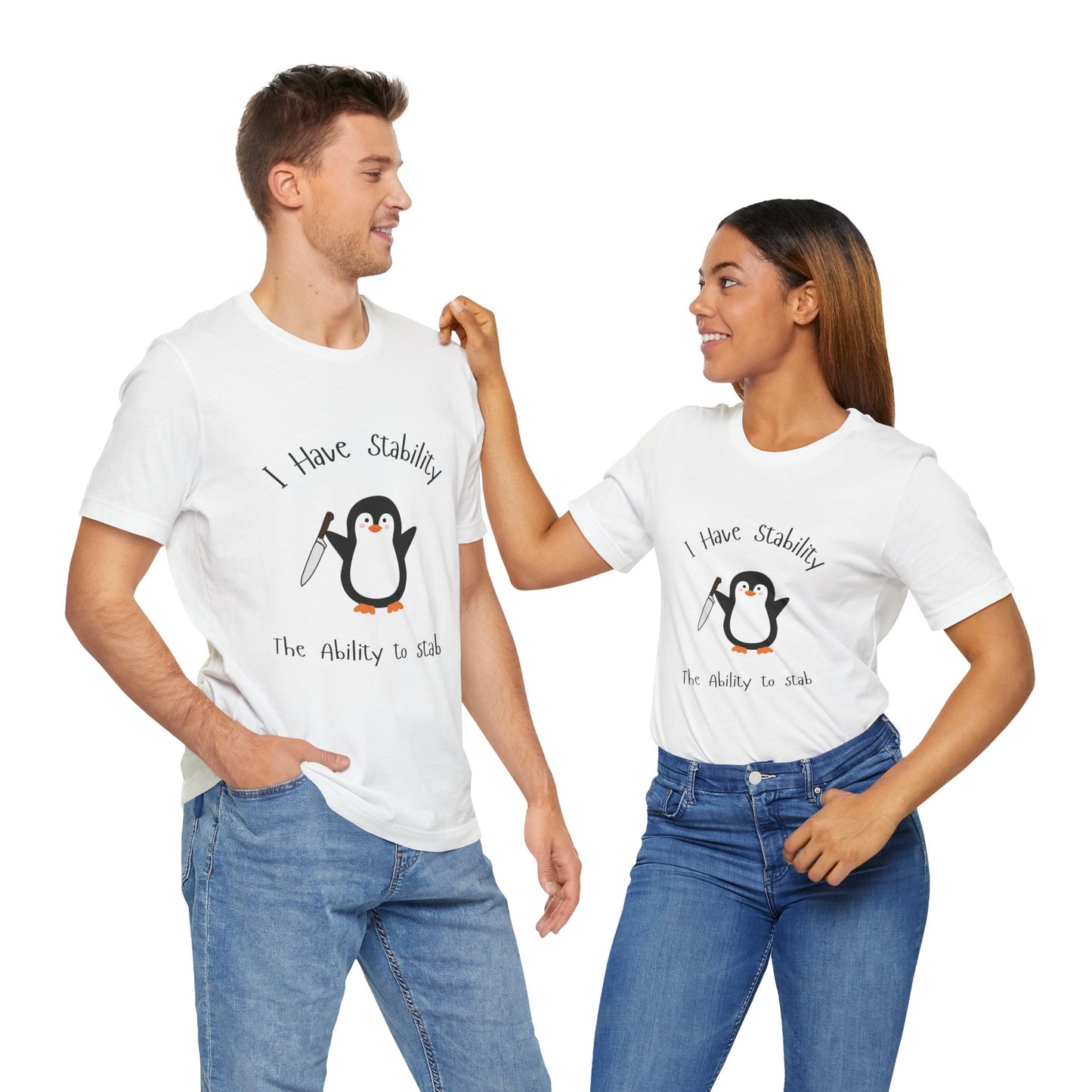 Penguin Knife Unisex Tee Shirt