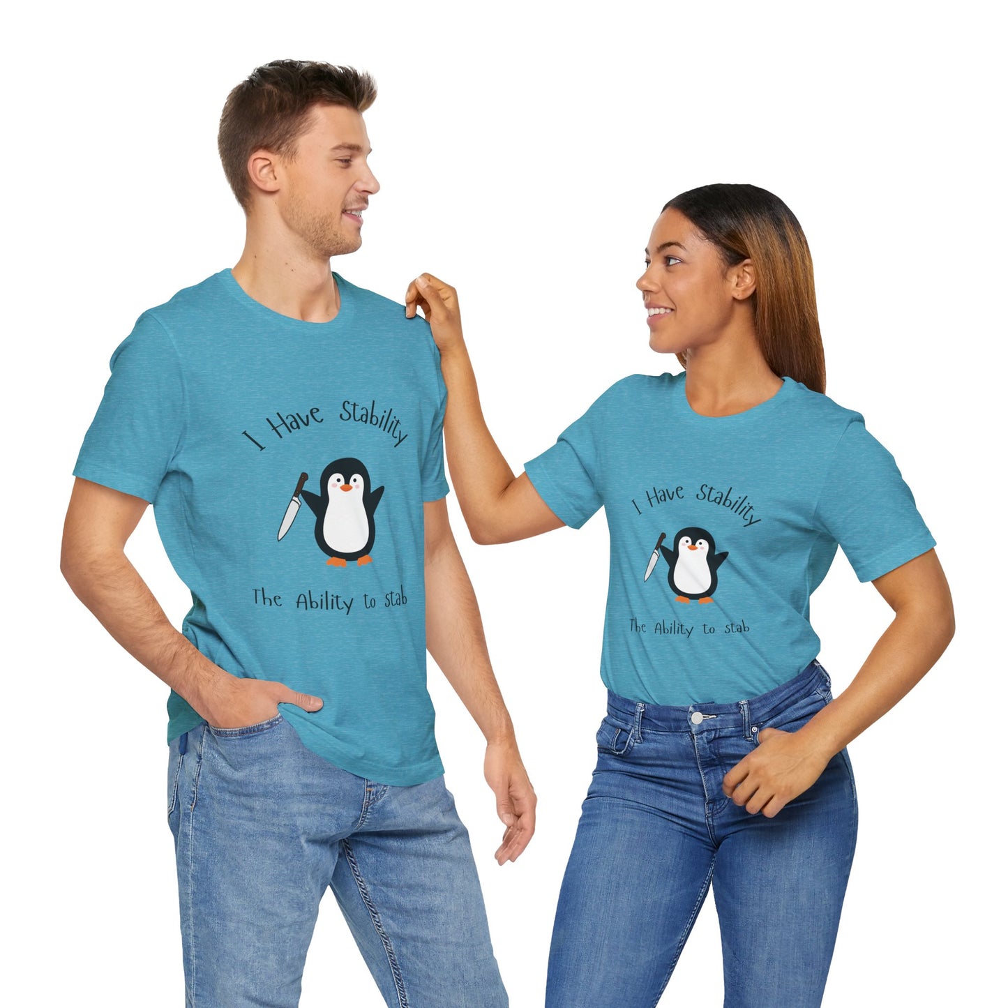 Penguin Knife Unisex Tee Shirt