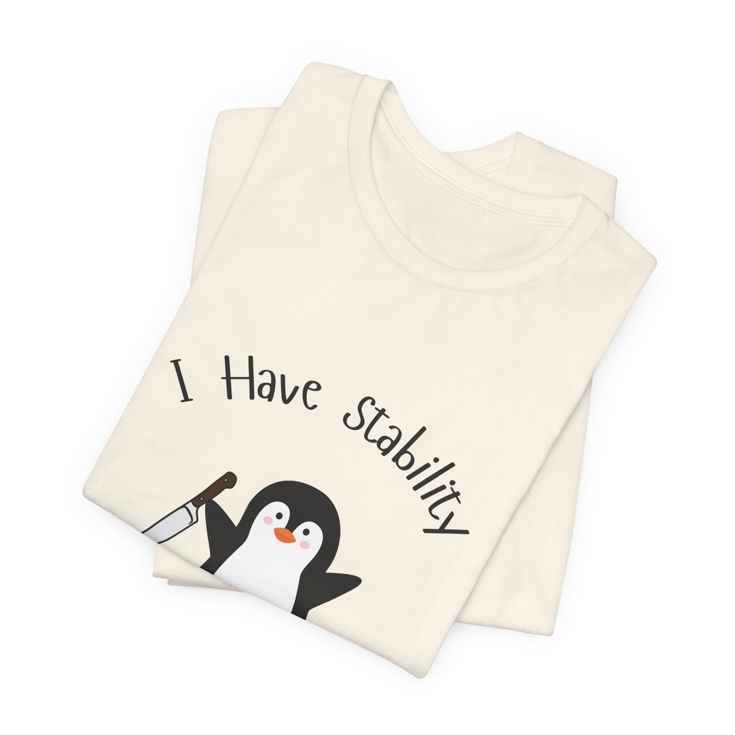 Penguin Knife Unisex Tee Shirt