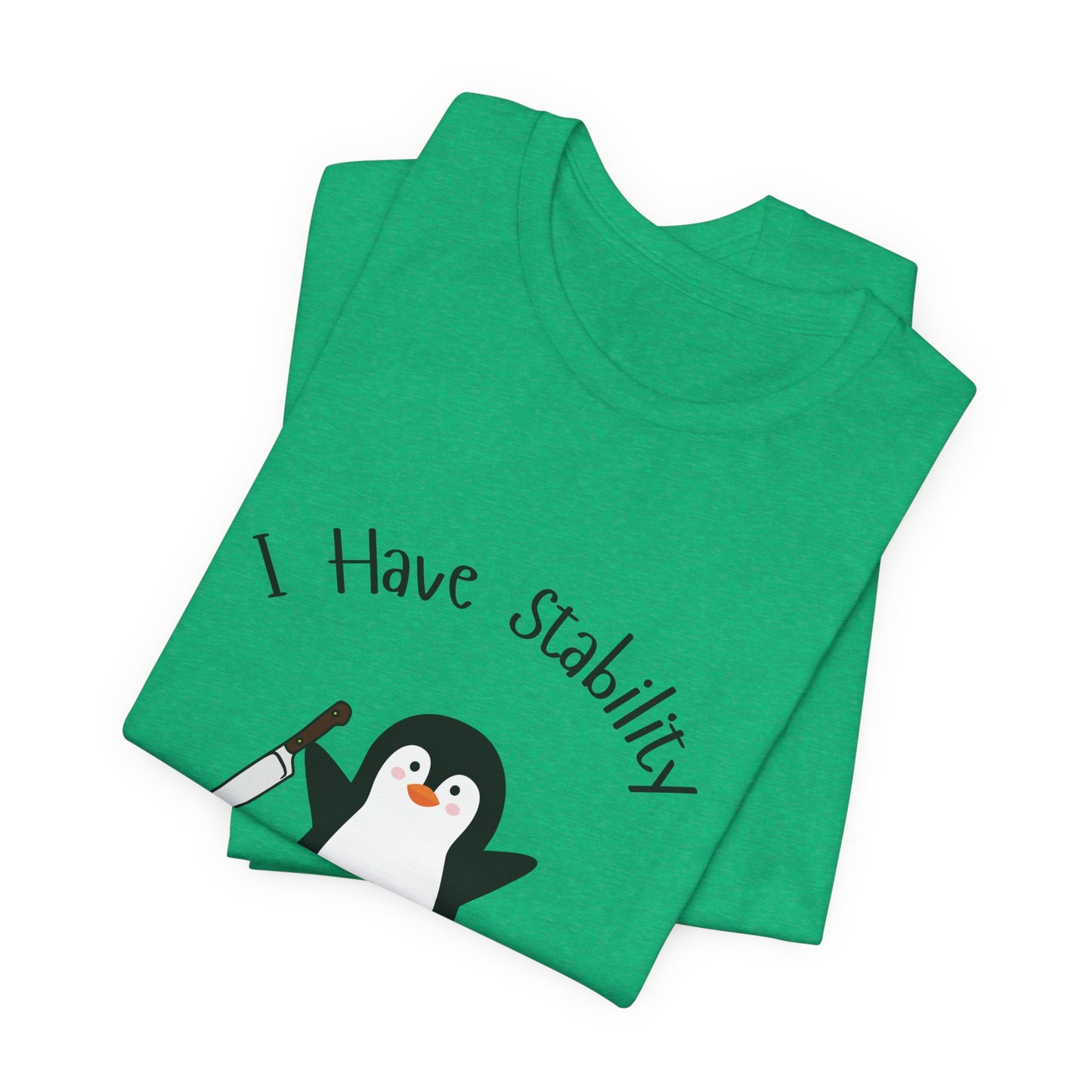 Penguin Knife Unisex Tee Shirt